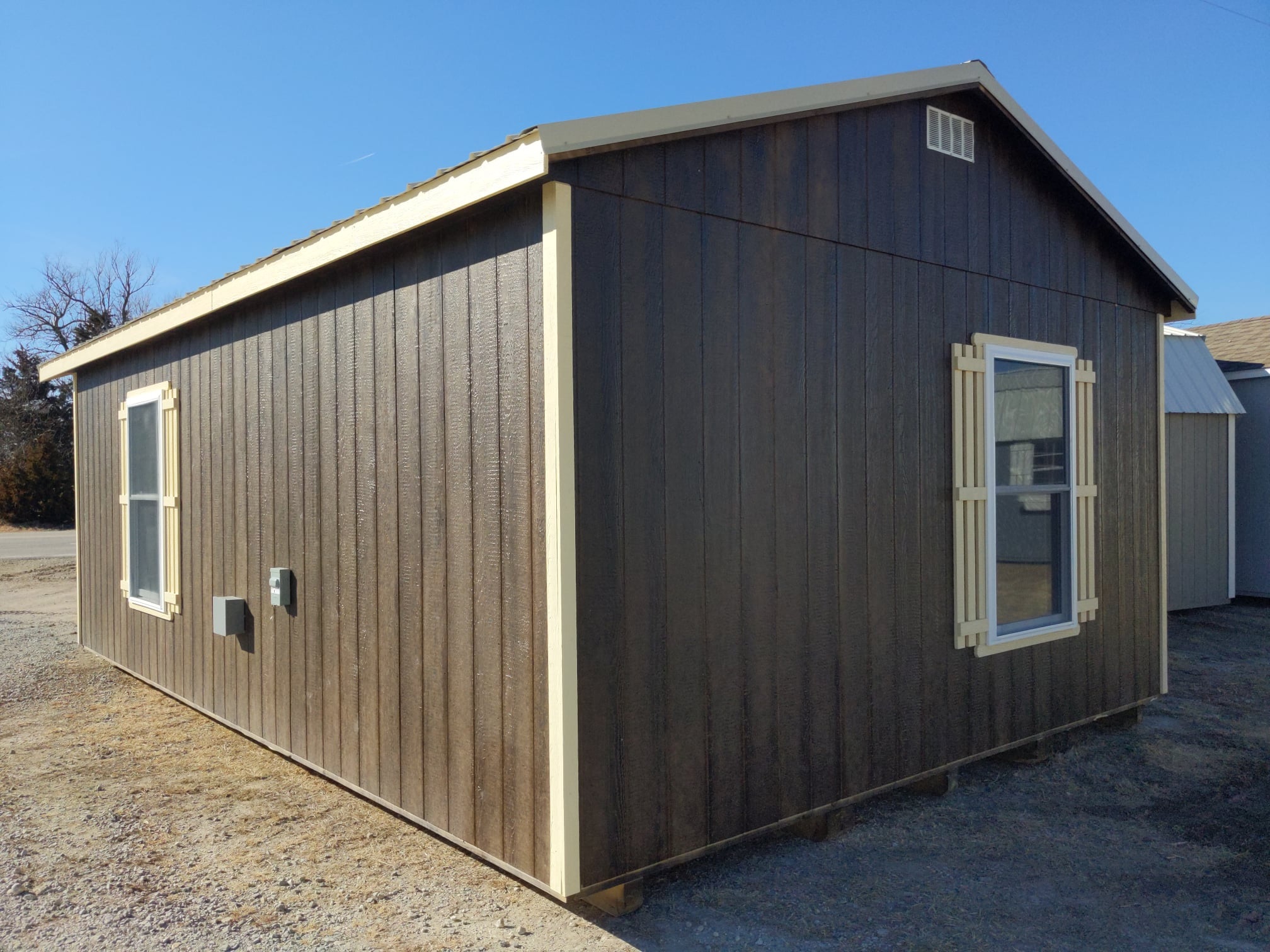 16x24 Studio Cabin Tiny House Emporia KS Gardner KS Kansas City MO Springfield MO