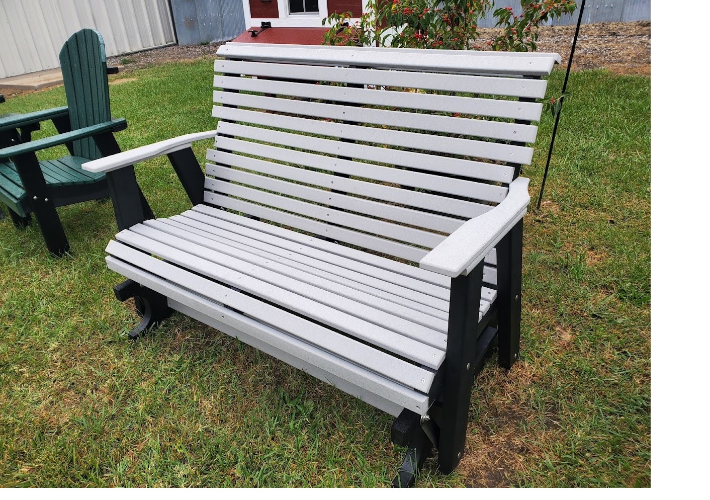 Composite Poly Glider Rocker 4' Wide by Sunflower Poly - Projective ...