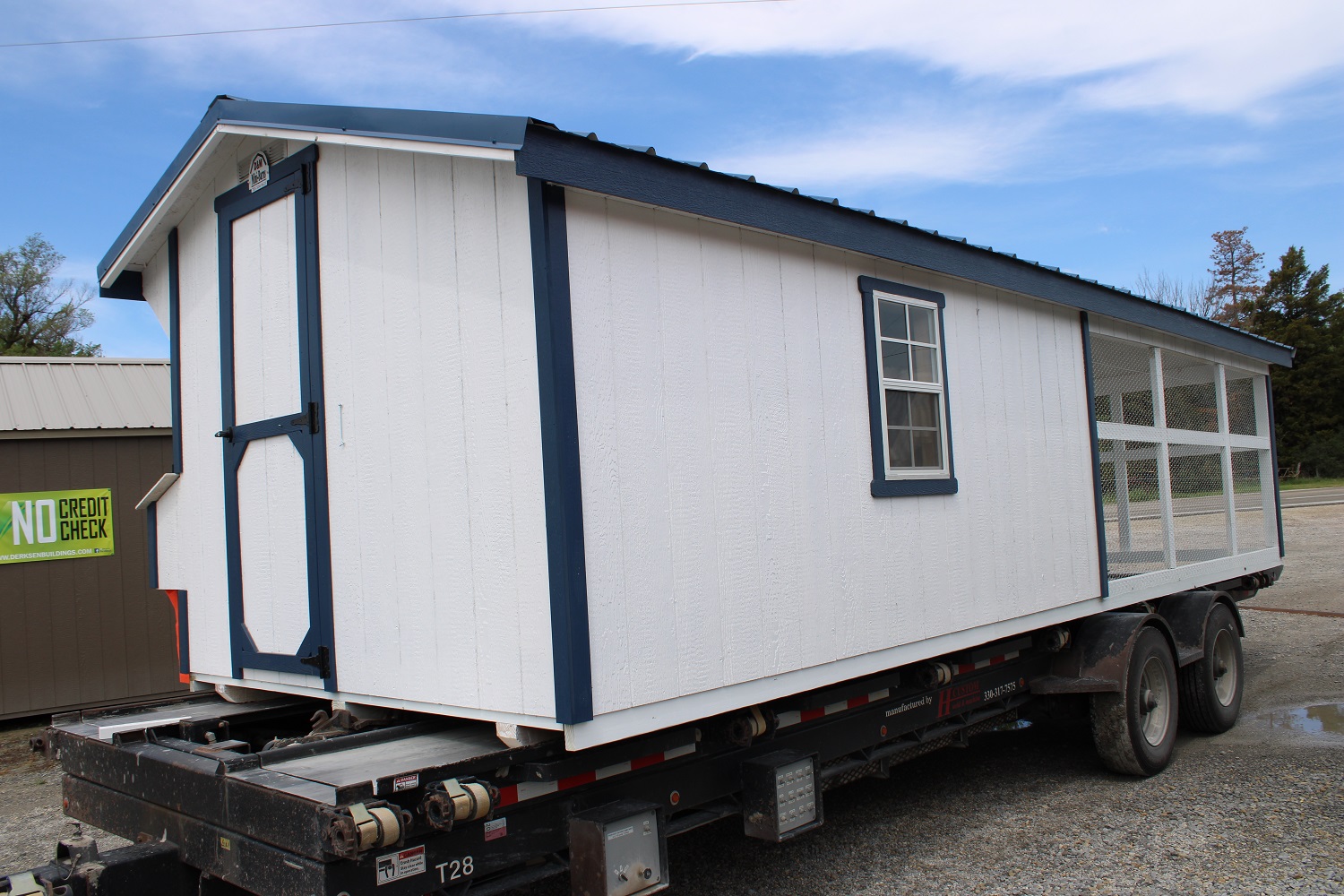 8'x12' Chicken Coop 12' Run Two 4-Section Nesting Boxes - Projective ...