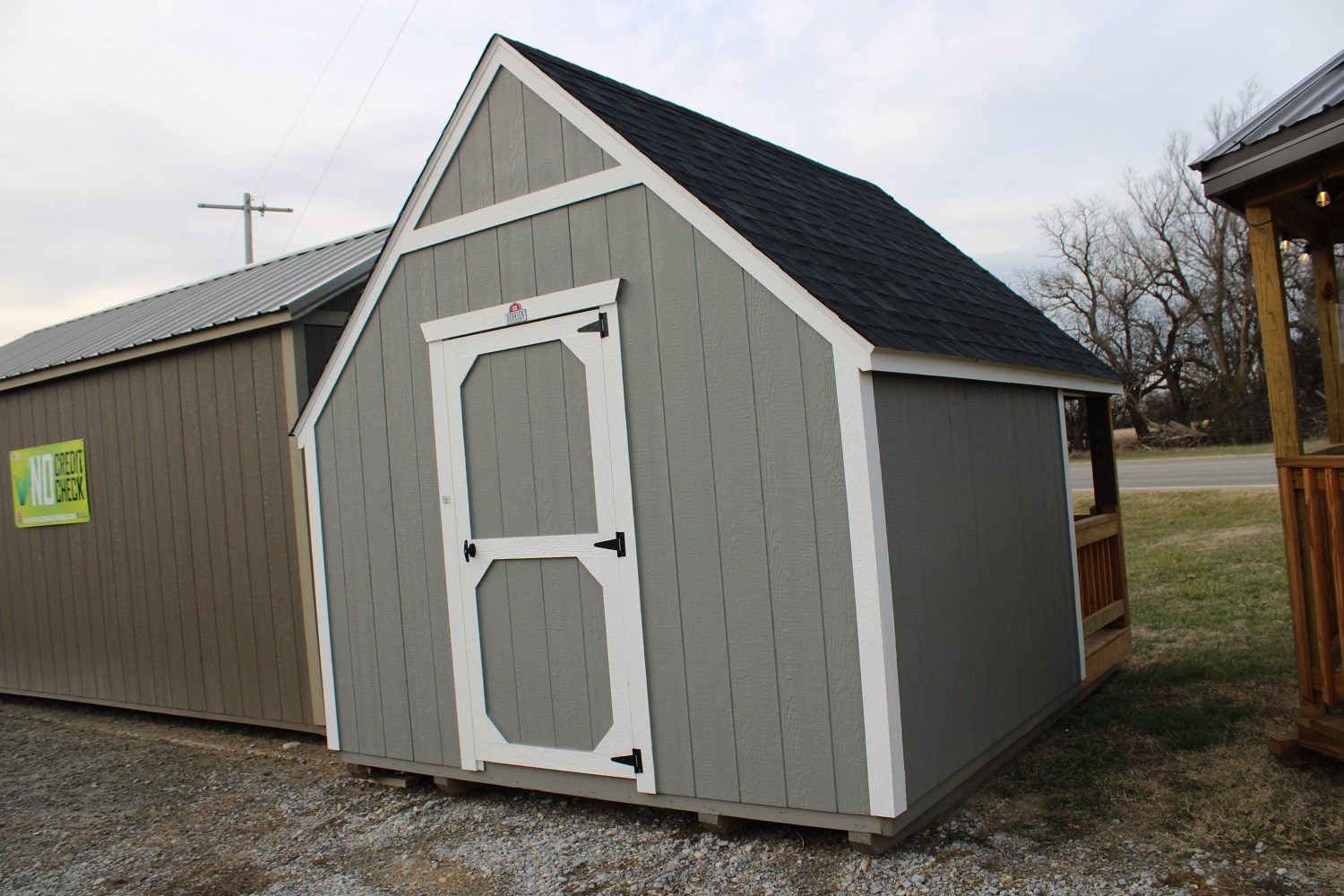 Picture of 5% Winter Sale 10'x12' Playhouse/Hideout Derksen Portable Buildings ...
