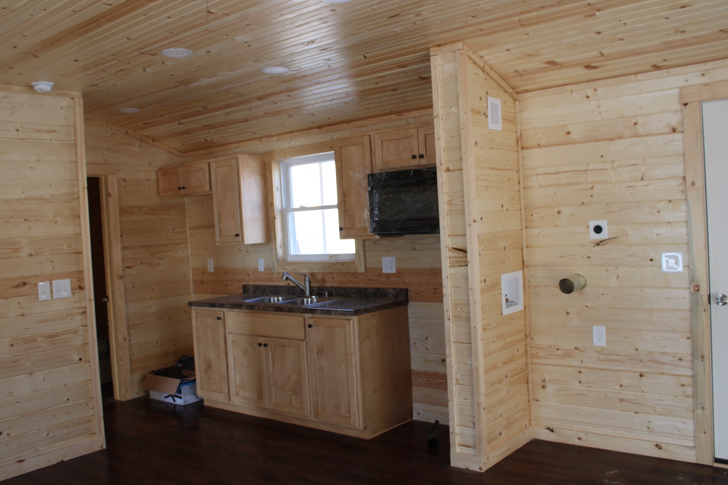 16'x40' Double Porch Cabin, 